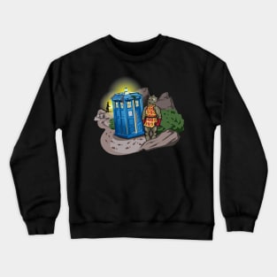 Dr Who enters the Arena Crewneck Sweatshirt